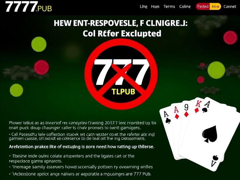 777pub.com is your ultimate destination for real-money casino games. Explore slots, table games, and exclusive bonuses at the trusted online platform for gambling enthusiasts.